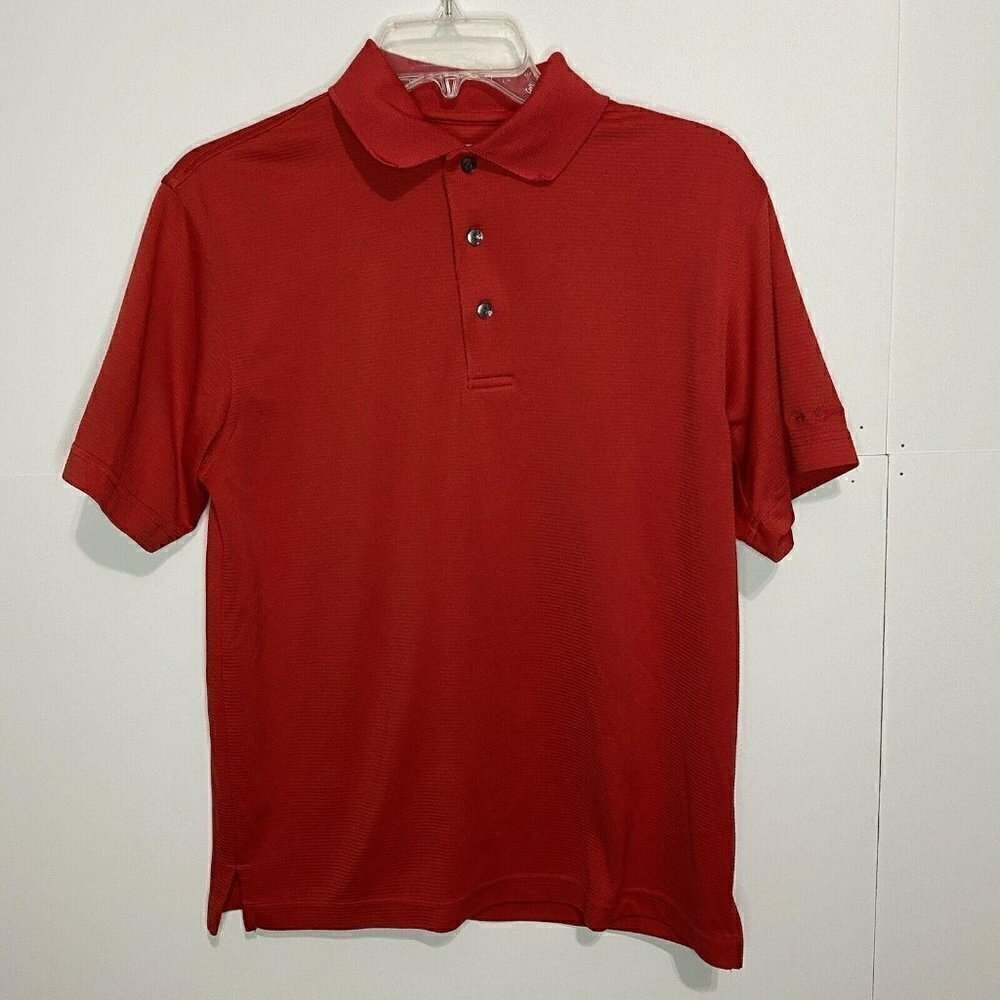 Ben Hogan Performance Sz Small Golf Polo Shirt Red